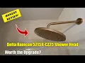 Delta Raincan 52158-CZ25 Shower Head Review Champagne Bronze