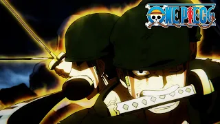 Zoro s Nine-Sword Style vs Kaido One Piece