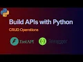 Build a Simple API from Scratch FastAPI Tutorial for Beginner