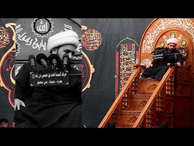 ⁣نعي من طاح الكمر وحسين اجه يشوفه | الشيخ جاسم الكربلائي | ليلة 7 محرم 1442 - 2020