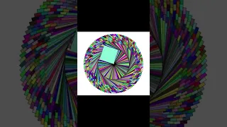 Draw Amazing Vortex of Squares using Python Turtle Python Tutorial