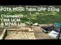 Picnic Table POTA with the CHA MPAS Lite and CHA UCM