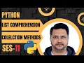 Python - Lists Deep Dive Negative Indexing List Comprehension Methods Explained