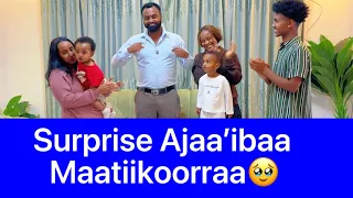 Surprise Maatiinkoo naaf godhan Hedduu na gammachiise🥹