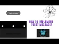 How To Implement Toast In React Native