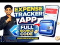 Expense Tracker App in VS code using Flutter for Beginners Full App Demo Expense Tracker App