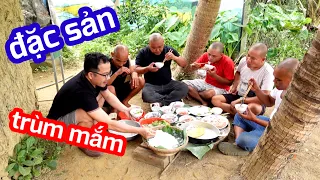 Thịt Ba Chỉ Cuốn Bánh Tráng Chấm Với Tất Cả Các Loại Mắm | Sơn Dược Vlogs