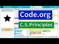 Code org Lesson 7 6 Conditionals Practice Tutorial and Answer Unit 4 CS Principles