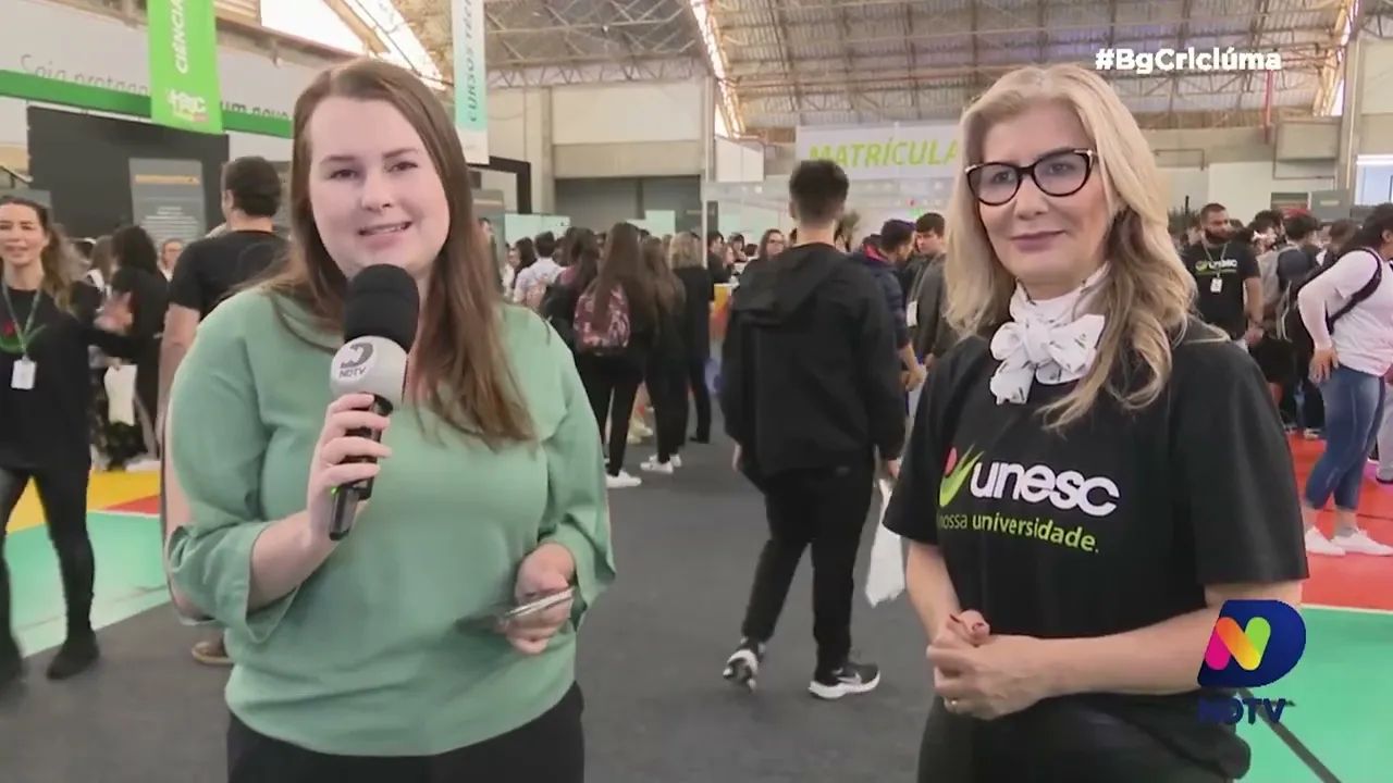 Unesc Profissões: feira destaca cursos e atrações da universidade