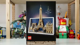LEGO Architecture 21064 Paris – City of Love - LEGO Speed Build Review