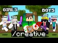 Download Lagu How I Got CREATIVE in 'Boys VS Girls' Minecraft Server!