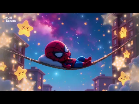 Spiderman Sleeps on a Star City Hammock 3 Hours