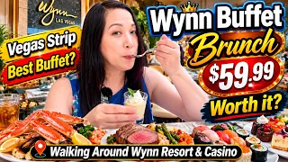 Vegas Strip Best Buffet Brunch 59 99 Worth it Walking Around Wynn Casino