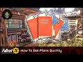 FALLOUT 76 How To Get Camp Plans Quickly
