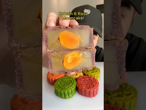 Makan 6 rasa kue bulan, durian, telur asin hingga ferrero