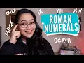 Roman Numerals Math Mondays