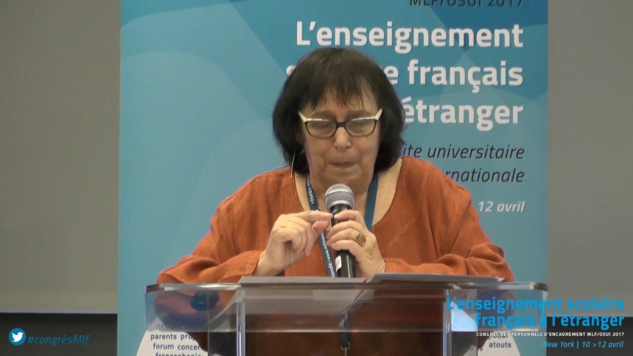Congrès Mlf/OSUI 2017 -   Plurilinguisme : penser et apprendre en deux langues