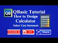 QBasic Program To Make a Calculator With Input Validation QBasic Tutorials in Hindi