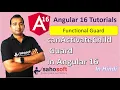 canActivate child guard in Angular 16 functional guard Auth Guard Angular 16 Tutorial in Hindi
