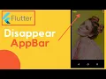AppBar customisation FLUTTER Transparent AppBar