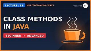 Java class methods in Hindi L-38 with example Accessing method with objects in java