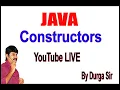 Constructors in java - default constructor