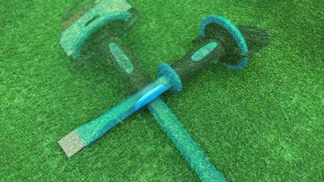 Зубило Fixtec FHCCF5025, 25х19х305 мм