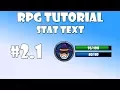 1 Unity RPG Tutorial - Stat text