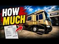 Our Motorhome Is Back In The Shop Here s THE FINAL BILL