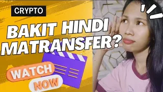 why i cant transfer my crypto