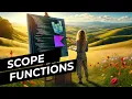 Kotlin Scope Functions for Expressiveness let run with apply