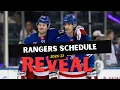 New York Rangers 2026-27 Regular Season Schedule Revealed