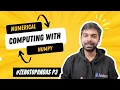 Numerical Computing with Numpy Data Analysis with Python Free Certification