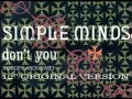 Download Lagu Simple Minds - Don't You (Forget About Me) (12'' Original Version)