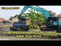 Download Lagu Dikebut Pengerukan Lumpur Kali Atau Sungai Langsung Di muat Dump Truk Patas 