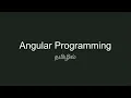 Angular Prerequisites Learn Angular Programming in Tamil