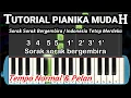 Not Angka Pianika Sorak Sorak Bergembira - Mudah Untuk Belajar