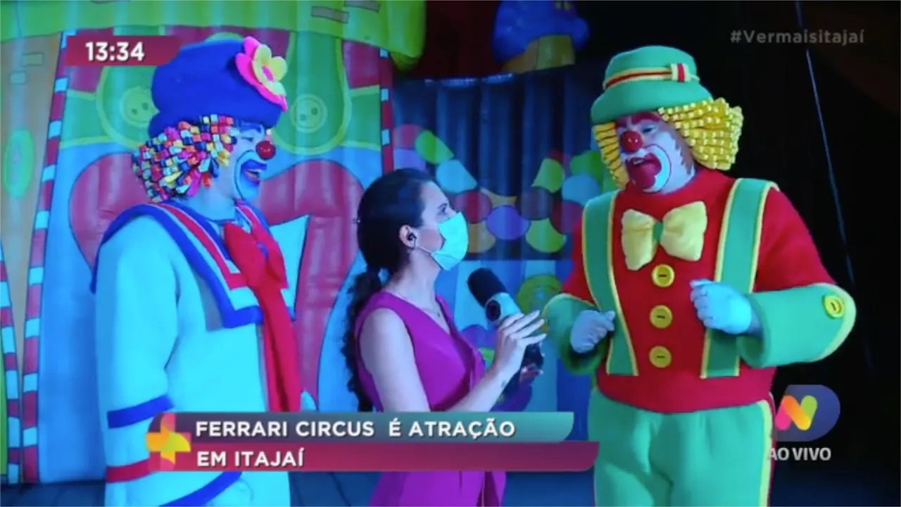 Ferrari Circus é atração em Itajaí