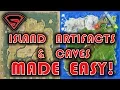 ARK SURVIVAL EVOLVED THE ISLAND ARTIFACTS CAVES MADE EASY