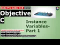 Objective C - Instance Variables