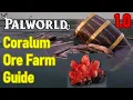 Palworld Coralum Ore Farm Guide How to Get Coralum Ore and Ingots FAST in Palworld 1 0