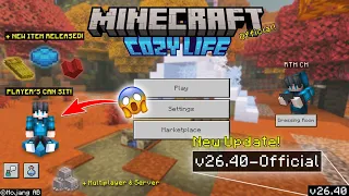 Minecraft 26.40 Official Terbaru - Biome Baru, Bantal Duduk & Tempat Tidur Jerami!