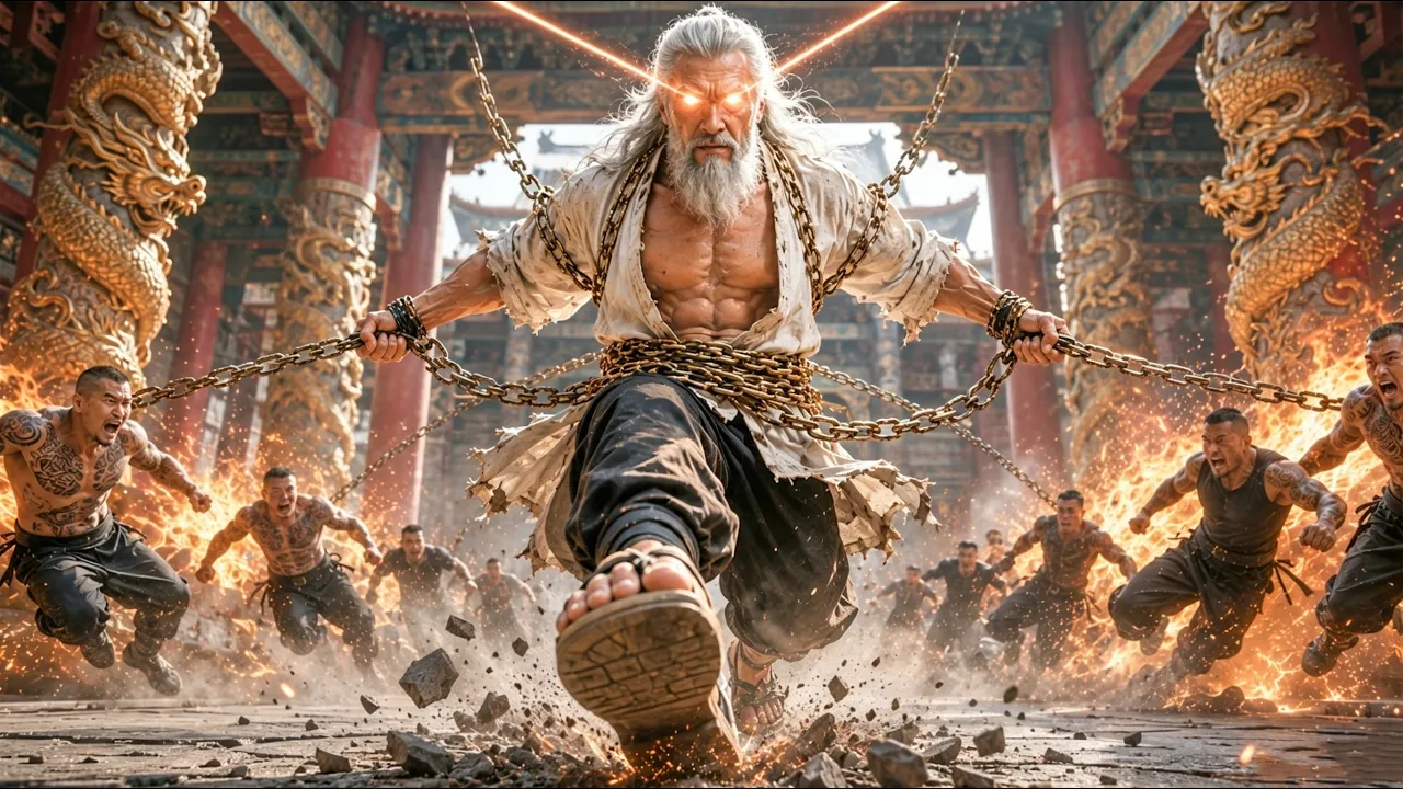 Bumalik ang Pinakamalakas na Guro Matapos 20 Taon: Isang Suntok Lang, Tigbak ang 10 Nambully sa Apo! poster