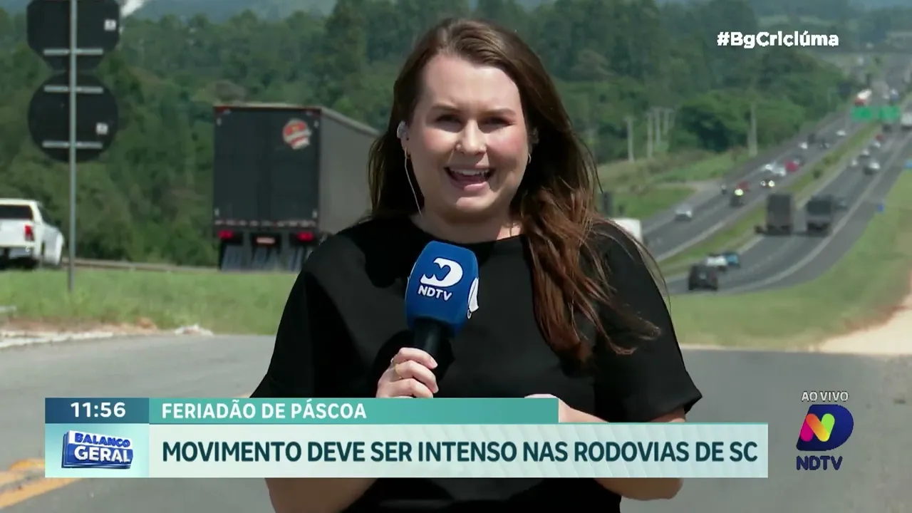"Feriadão" de Páscoa marcado por movimento intenso na BR-101