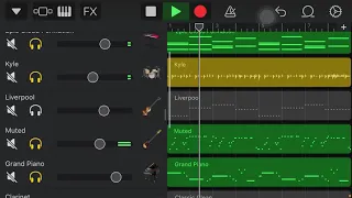 GarageBand لحن أغنية سائلين عليك كل العباد 