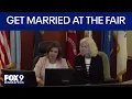 Free weddings at the Mcleod County Fair