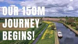 Our 150 Mile Canal Adventure Begins | Ep 413