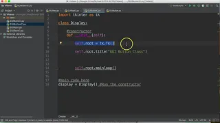 PYTHON 3 TKINTER - GUI BUTTON CLASS