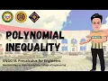 Polynomial Inequality Solving Inequality Precalculus