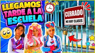 Llegamos TARDE a la ESCUELA | Nos VAMOS en CAMIÓN| Franxhesca y sus Amigos 